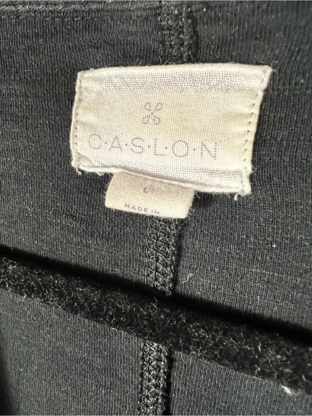 Caslon Open Cardigan Blazer Black Sz Large - Picture 8 of 9